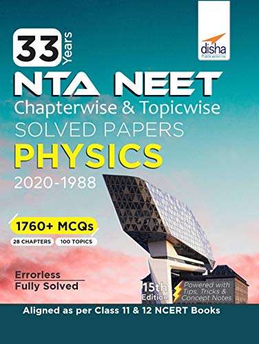 Immagine dell'editore per 33 Years NEET Chapterwise & Topicwise Solved Papers PHYSICS (2020 - 1988) 15th Edition venduto da Books Puddle