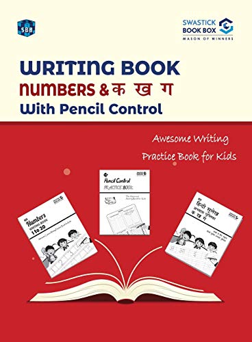 Stock image for SBB Writing Book Numbers & ka, kha, gha with pencil control for sale by GF Books, Inc.