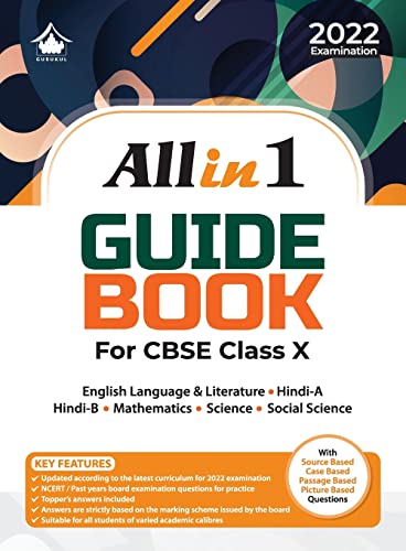 Stock image for All in 1 Guide Book: CBSE Class 10 for 2022 Examination - Study Material, Solved Question Papers (English, Hindi, Science, Social Science, Maths) for sale by Books Puddle