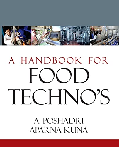 Beispielbild fr A Handbook for Food Techno's zum Verkauf von Buchpark