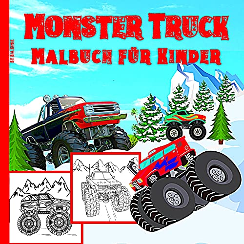 Beispielbild fr Monster Truck Malbuch fr Kinder: Mit 50 Modellen von Monster Trucks ist dieses Buch ein schnes Geschenk fr Kinder von 4 bis 12 Jahren Malbuch mit Monster Trucks fr Jungen und Mdchen zum Verkauf von Buchpark