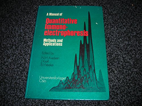 Beispielbild fr A manual of quantitative immunoelectrophoresis: Methods and applications (Scandinavian journal of immunology. Supplement) zum Verkauf von Mispah books