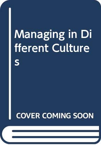 Imagen de archivo de Managing in Different Cultures a la venta por WorldofBooks