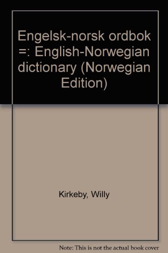 Beispielbild fr English-Norwegian Dictionary / Engelsk-Norsk Ordbok zum Verkauf von Antiquariat Armebooks