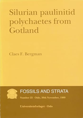 Beispielbild fr Silurian Paulinitid Polychaetes from Gotland zum Verkauf von Blackwell's