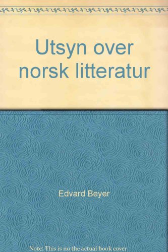 Stock image for Utsyn over norsk litteratur (Norwegian Edition) for sale by Smith Family Bookstore Downtown