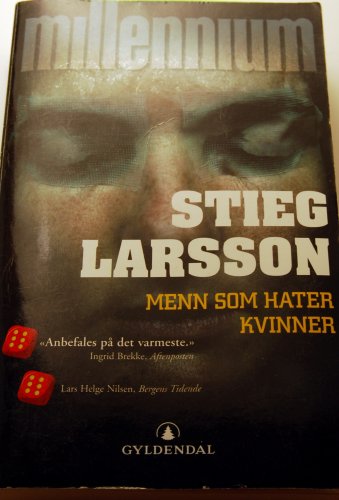 Som Hater Kvinner - Stieg Larsson: 9788205366824 AbeBooks