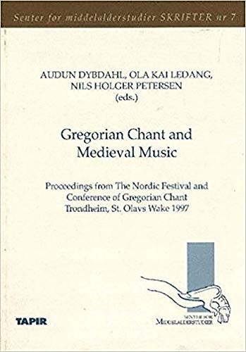 Imagen de archivo de Gregorian Chant and Medieval Music a la venta por Kennys Bookstore