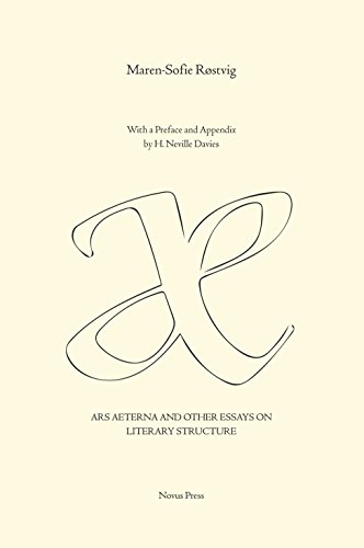 Imagen de archivo de Ars Aeterna and Other Essays on Literary Structure a la venta por Wearside Books