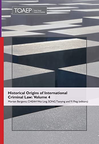 Beispielbild fr Historical Origins of International Criminal Law: Volume 4 zum Verkauf von Lucky's Textbooks