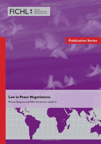 Beispielbild fr Law in Peace Negotiations zum Verkauf von Saint Georges English Bookshop