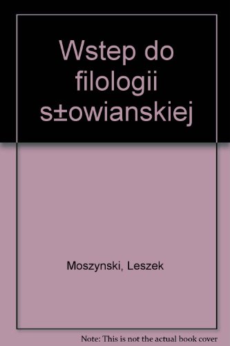 Beispielbild fr Wstep do Filologii Slowianskiej . zum Verkauf von medimops