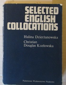 Imagen de archivo de SELECTED ENGLISH COLLOCATIONS a la venta por Wonder Book