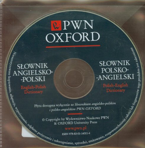 Stock image for Slownik angielsko-polski polsko-angielski PWN Oxford t. 1-2 + CD-ROM for sale by HPB-Ruby