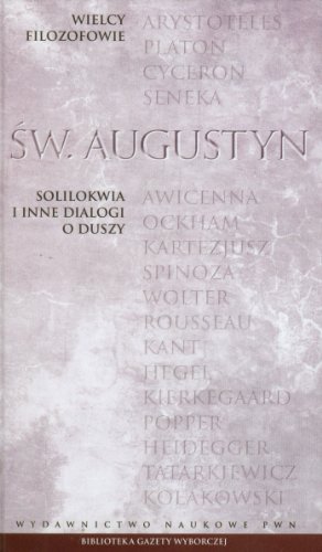 Stock image for Wielcy filozofowie 7 Solilokwia i inne dialogi o duszy for sale by medimops