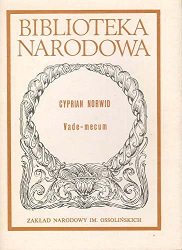 Beispielbild fr Vade-mecum (Biblioteka narodowa) (Polish Edition) zum Verkauf von Irish Booksellers
