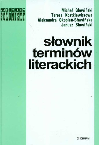 Beispielbild fr Slownik termin w literackich zum Verkauf von WorldofBooks