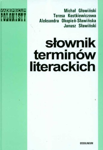 Stock image for Slownik termin w literackich for sale by WorldofBooks