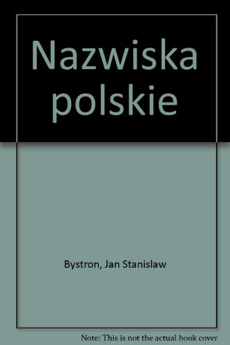 9788305126366: Nazwiska polskie (Polish Edition)