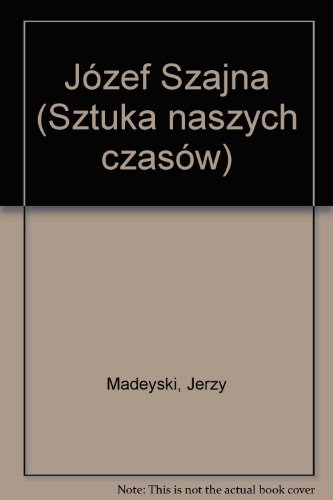 9788321335230: Jozef Szajna