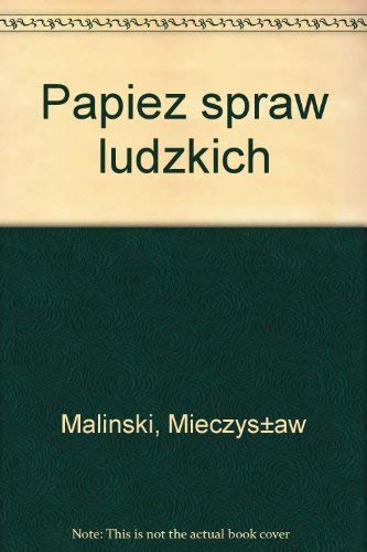 Stock image for Papiez spraw ludzkich for sale by medimops