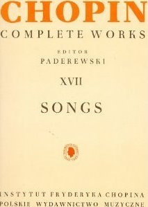 Beispielbild fr Complete Works Xvii: Songs zum Verkauf von medimops