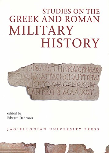 Imagen de archivo de Studies on the Greek and Roman Military History a la venta por ISD LLC