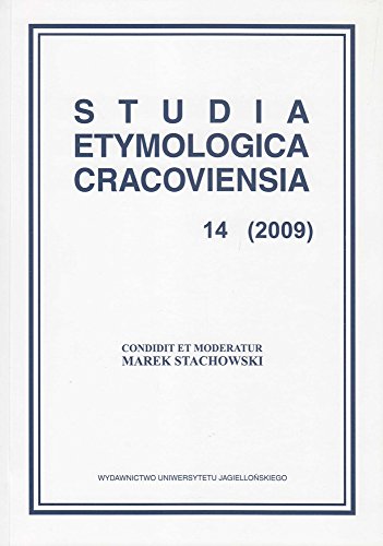 Beispielbild fr Studia Etymologica Cracoviensia 14 (2009) zum Verkauf von ISD LLC