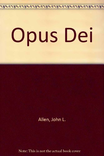 Beispielbild fr Opus Dei zum Verkauf von medimops