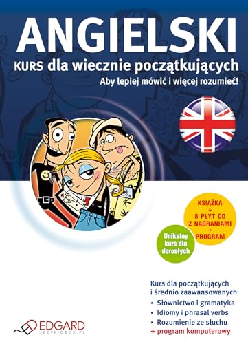 9788360415511: Angielski Kurs dla wiecznie początkujących (8 x CD)