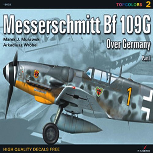 9788360445983: Messerschmitt Bf 109 Over Germany (Top Colours)
