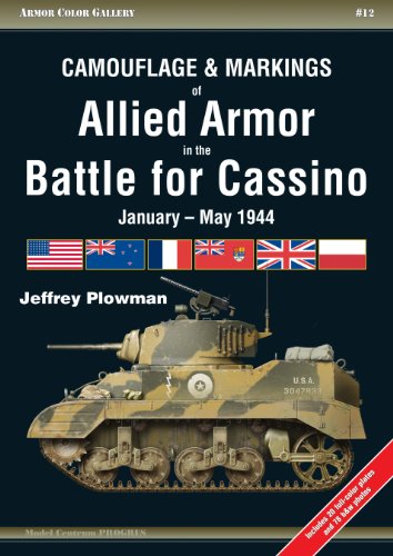 Stock image for Camouflage and Markings of Allied Armor in the Battle for Cassino, January-May 1944 (Armor Color Gallery) for sale by Wonder Book
