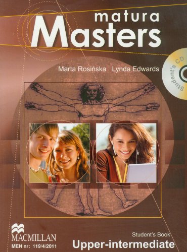 Imagen de archivo de Matura Masters Upper-Intermediate Student's book z plyta CD a la venta por medimops