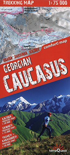 Beispielbild fr Georgian Caucasus 75 000: Georgischer Kaukasus zum Verkauf von medimops