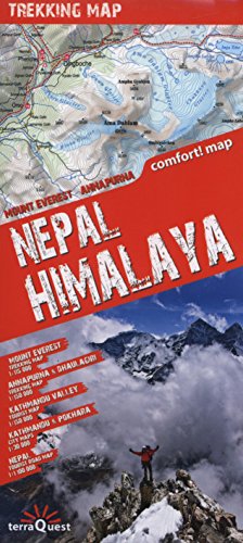 9788361155423: Nepal Himalaya 1/1M1-1/150.000