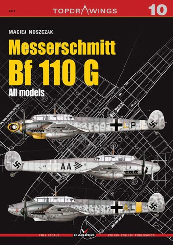 9788361220626: Messerschmitt Bf 110 G (Top Drawings)