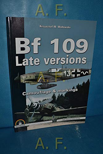 9788361421139: Bf109 Late Versions: Camouflage and Markings (White)