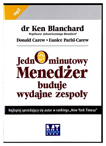 9788361732587: CD Mp3 Jednominutowy Menedzer Buduje Wydajne Zespoly