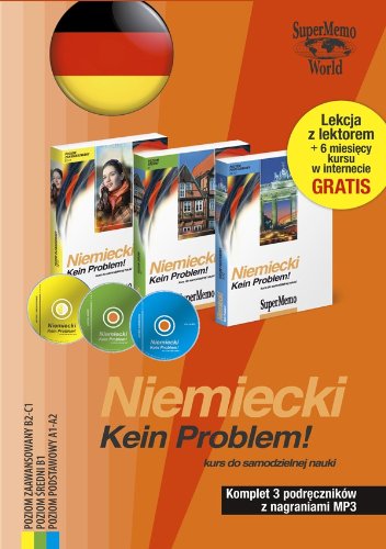 9788362322114: Niemiecki Kein Problem! Komplet 3 podrecznikow + MP3