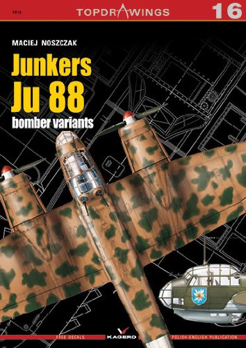 Imagen de archivo de Junkers Ju 88 Bomber Variants (TopDrawings) a la venta por Books From California