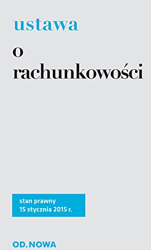 Stock image for Ustawa o rachunkowosci for sale by Buchpark