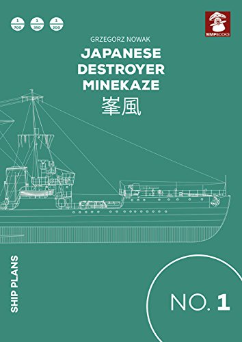 9788365281067: Japanese Destroyer Minekaze: 1 (Ship Plans)