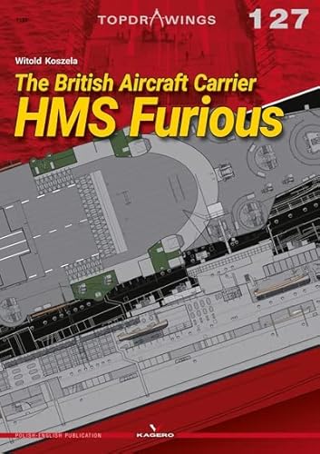 Stock image for The British Aircraft Carrier HMS Furious (TopDrawings) for sale by Books From California