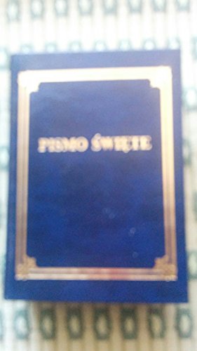 9788370142186: Pismo Swiete Starego I Nowego Testamentu [Polish Text]