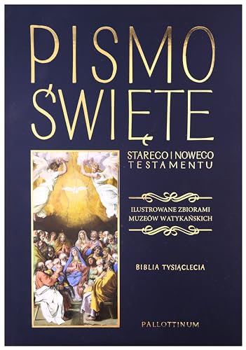 Stock image for Biblia Tysiclecia - Nowy Testament i Stary Testament ilustrowana, granat [KSI??KA] for sale by GF Books, Inc.