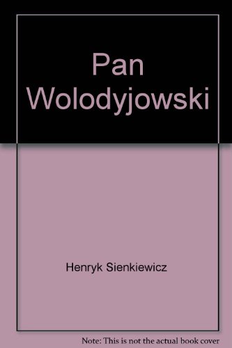 9788372200518: Pan Wolodyjowski