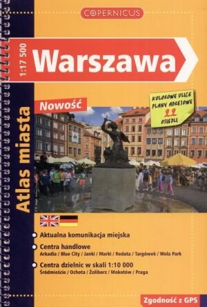 Stock image for Warszawa. Atlas miasta (polish) for sale by ThriftBooks-Atlanta