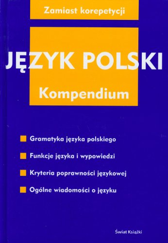 9788373912519: Język polski kompendium