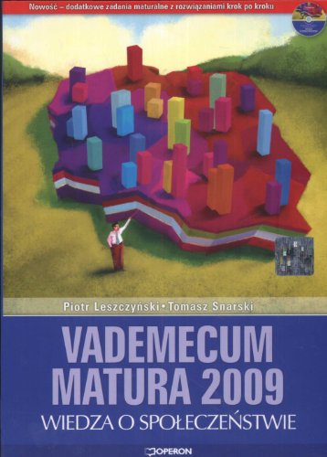 Beispielbild fr Vademecum matura 2009 z p?yt? CD Wiedza o spo?ecze?stwie zum Verkauf von medimops