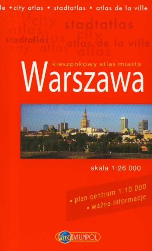 Beispielbild fr Warszawa Kieszonkowy atlas miasta 1: 26 000 zum Verkauf von medimops